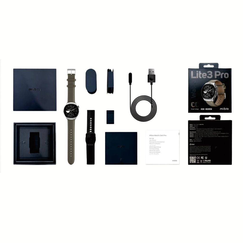 Smartwatch Mibro Lite 3 1.3" c/2 Mallas Dorado by Xiaomi