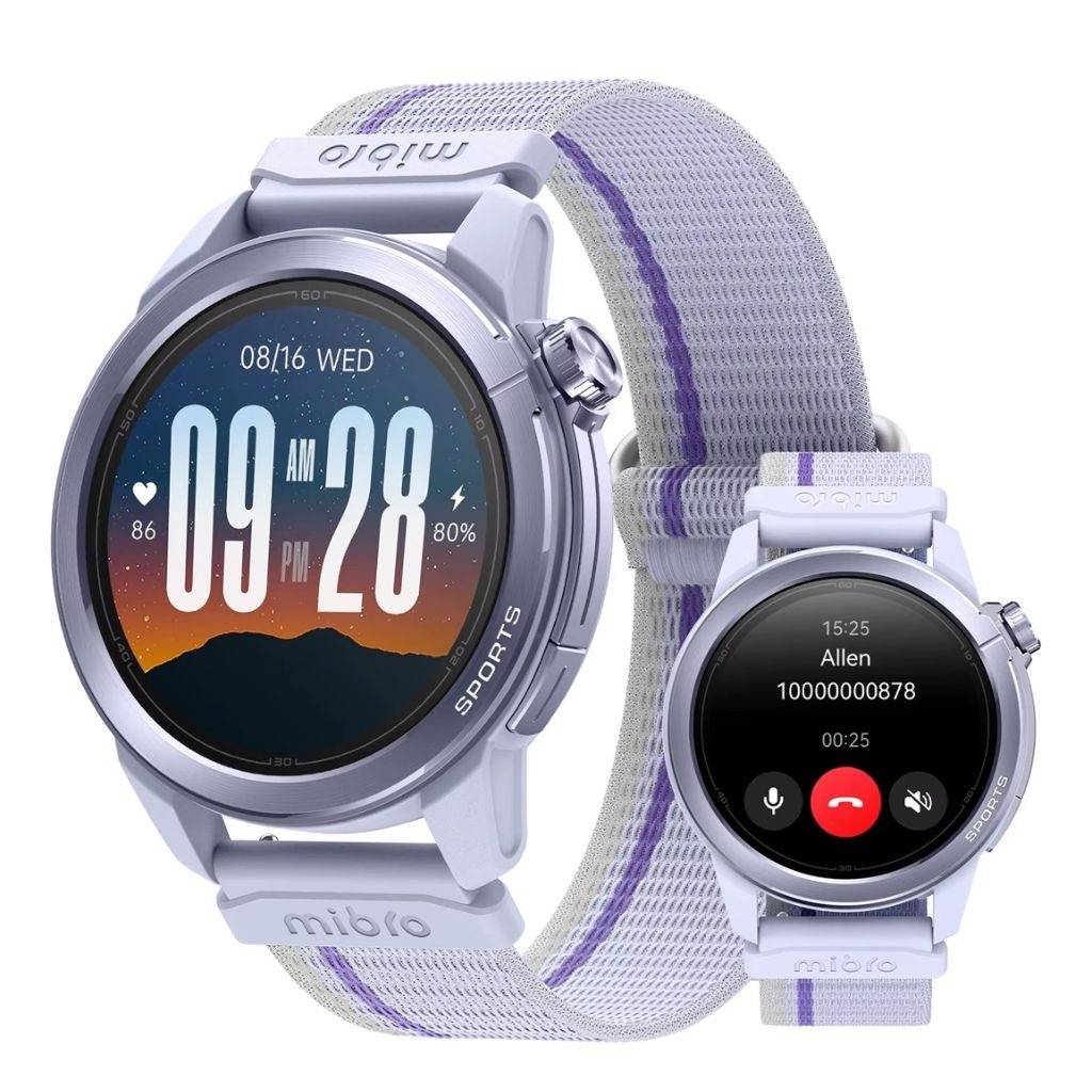 Smartwatch Mibro GS Active 2 1.32" 400mAh Lila (XPAW024) by Xiaomi