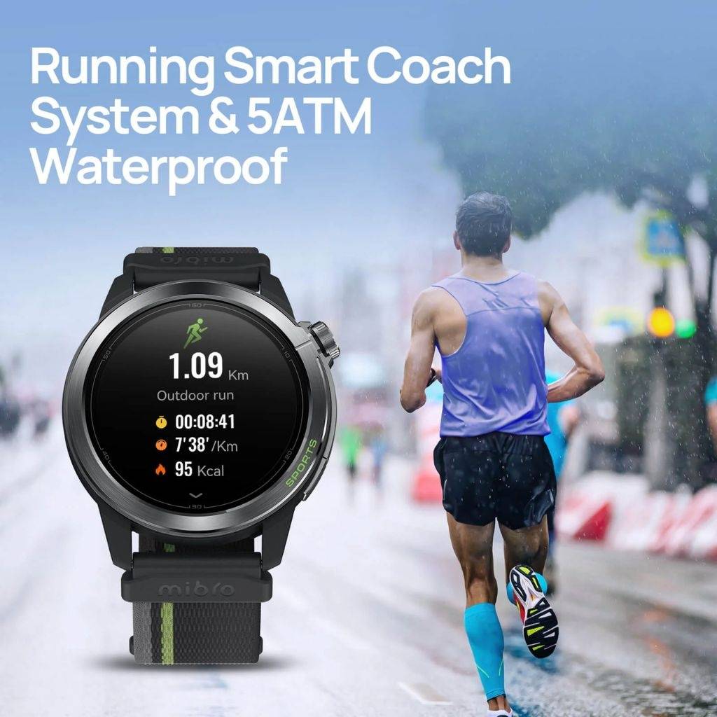 Smartwatch Mibro GS Active 2 1.32" 400mAh Gris Oscuro (XPAW024) by Xiaomi