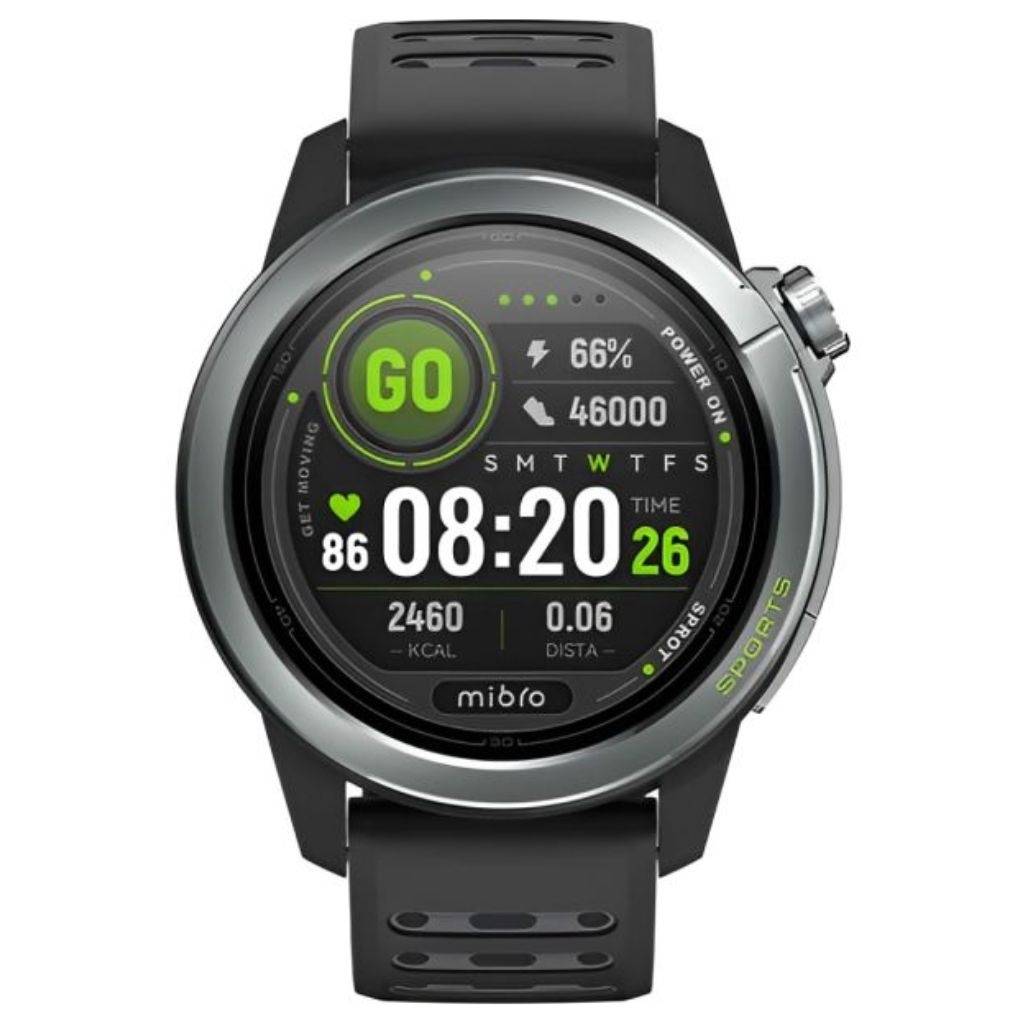 Smartwatch Mibro GS Active 2 1.32" 400mAh Gris Oscuro (XPAW024) by Xiaomi