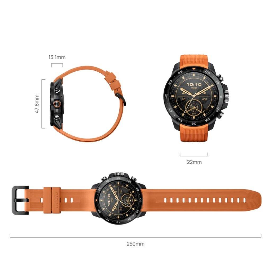 Smartwatch Mibro GS Explorer S 1.32" 460mAh Negro (XPAW023) by Xiaomi