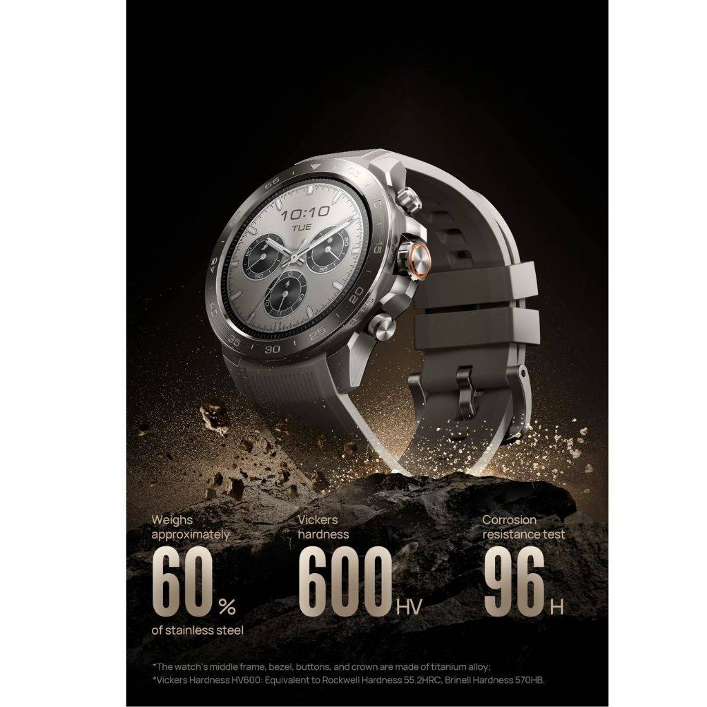 Smartwatch Mibro GS Explorer S Titanium 1.32" 460mAh Gris by Xiaomi