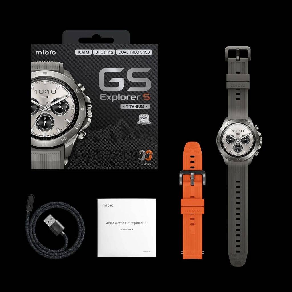 Smartwatch Mibro GS Explorer S Titanium 1.32" 460mAh Gris by Xiaomi