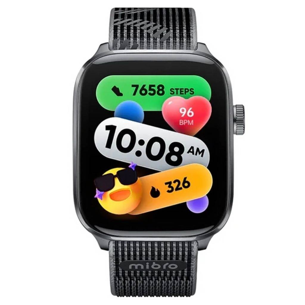 Smartwatch Mibro Fit 350mAh c/2 Mallas Negro XPAW027 by Xiaomi