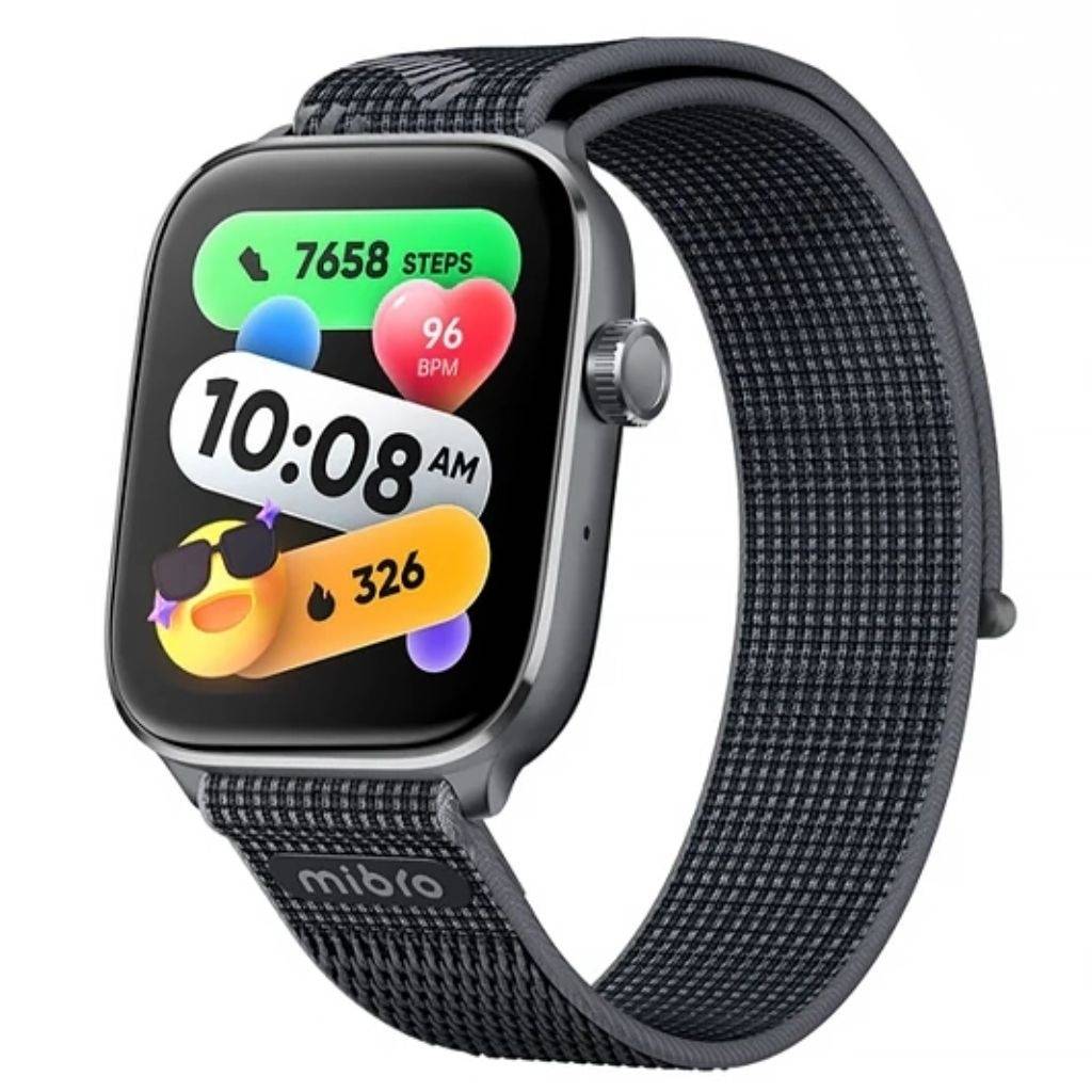 Smartwatch Mibro Fit 350mAh c/2 Mallas Negro XPAW027 by Xiaomi