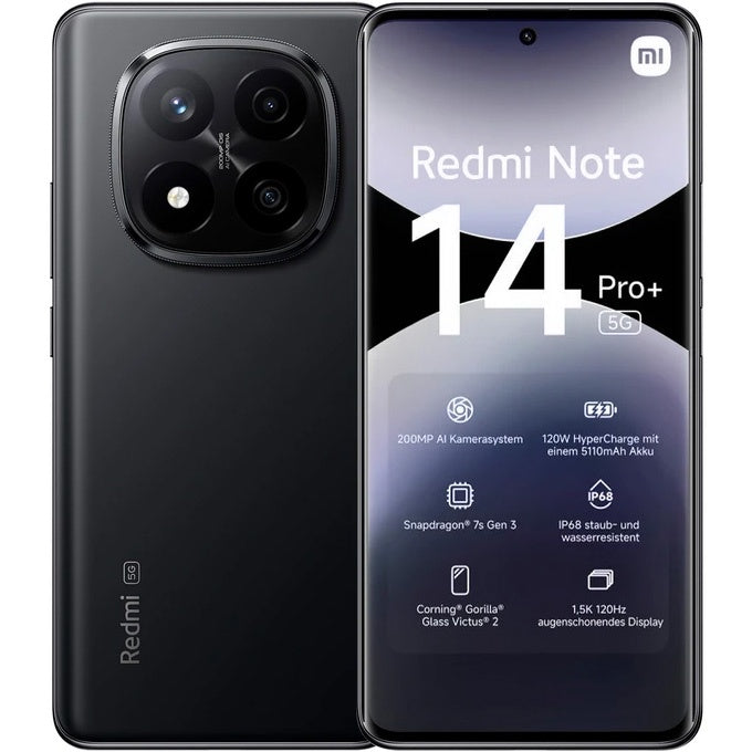 Xiaomi Redmi Note 14"Pro+ 5G 8Gb 256"Gb Negro